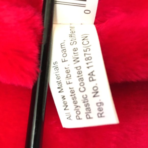 ENERGIZER 2006 Plush Pink Bunny with Drum Christmas Stocking - Picture 13 of 15